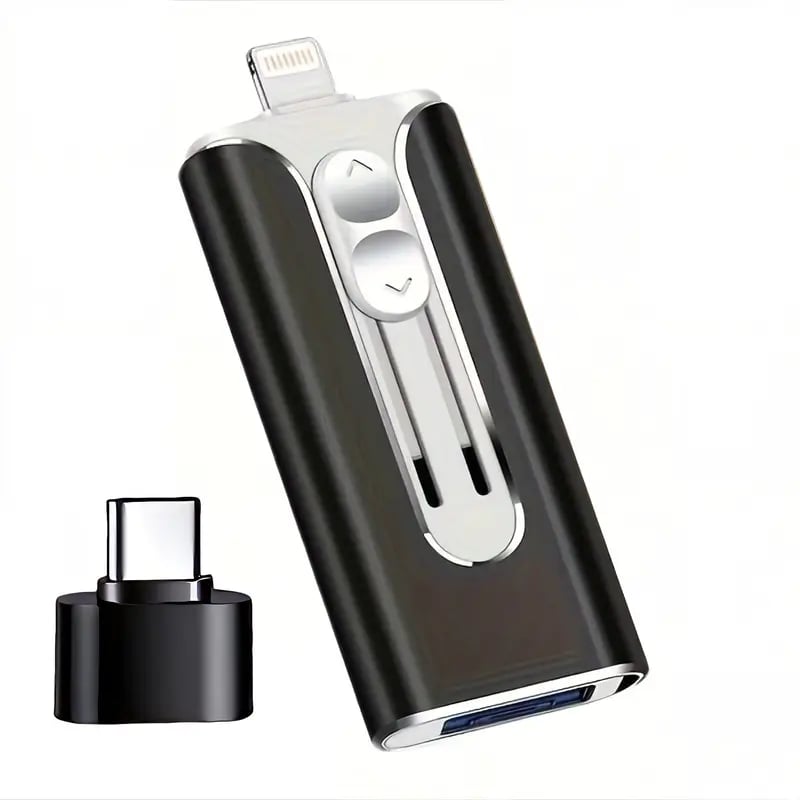🔥Huipputarjous - 49% alennus🔥16~256GB Micro USB + 8-nastainen + USB 3.0 4-in-1 Käytännöllinen tietokoneen U-levy