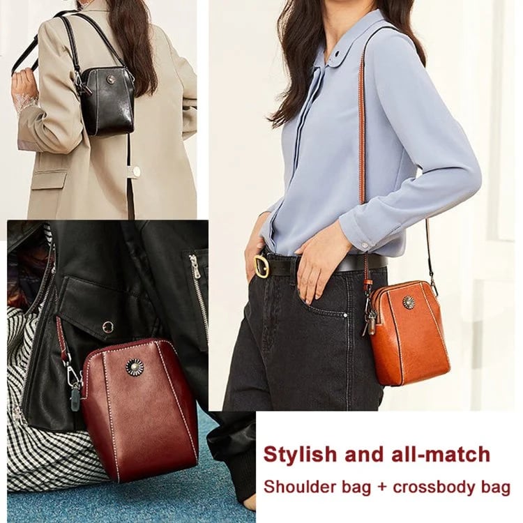👜RETRO All-match -pystysuuntainen kännykkäpussi