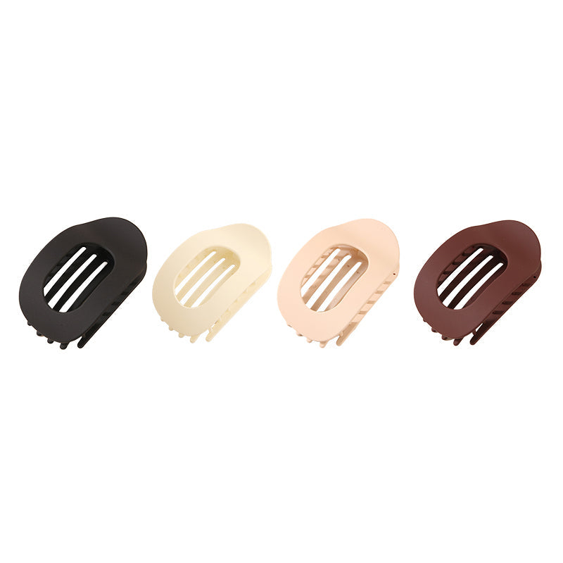 💖Casual Monipuolinen Monipuolinen yksivärinen tasainen väri Lay Hair Clip