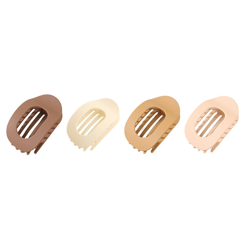 💖Casual Monipuolinen Monipuolinen yksivärinen tasainen väri Lay Hair Clip