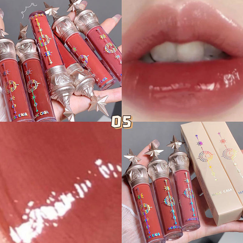 🪄Stellar Wand Lip Lacquer – Pitkäkestoinen nestemäinen huulipuna💋