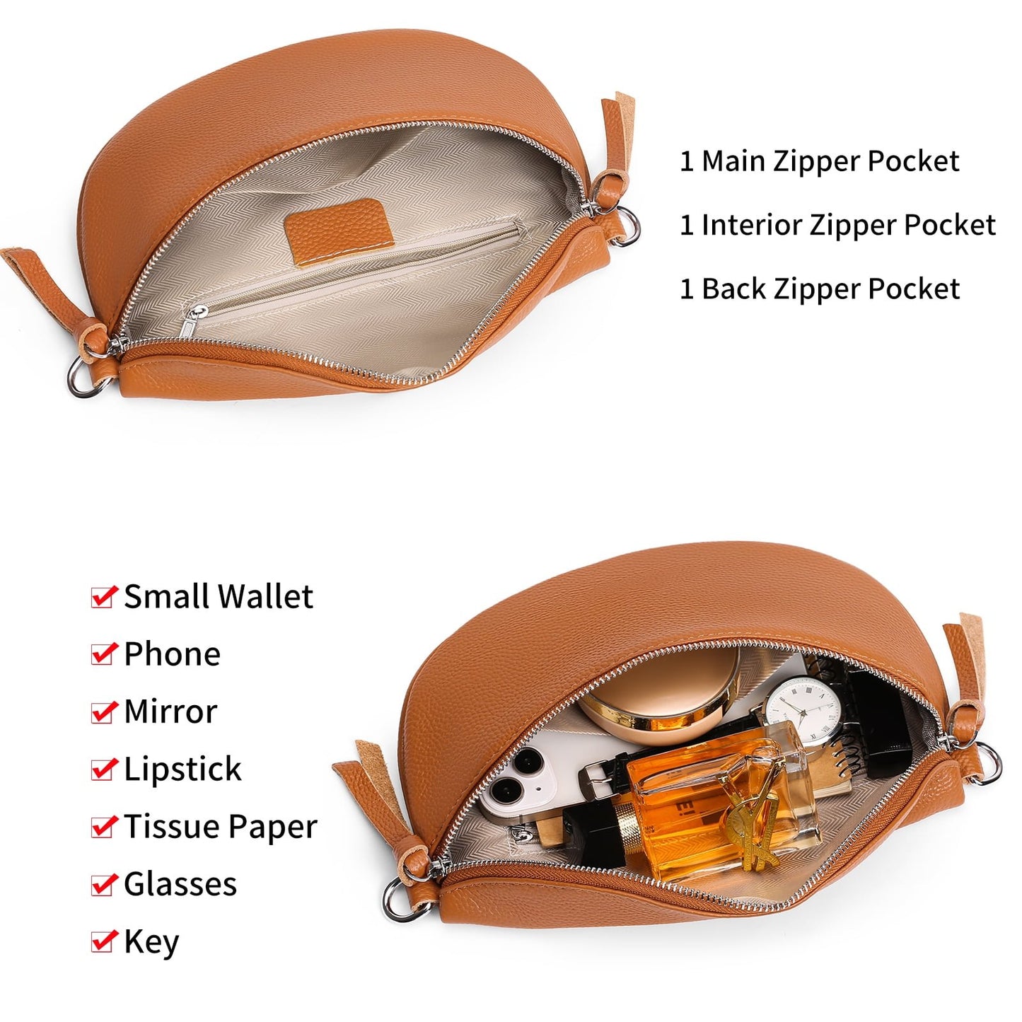 đ„Kuuma myynti 49% POISđ Crossbody nahkalaukut