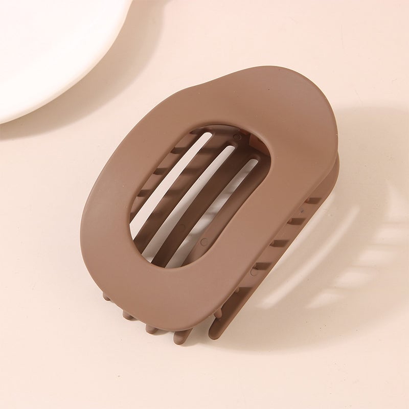 💖Casual Monipuolinen Monipuolinen yksivärinen tasainen väri Lay Hair Clip