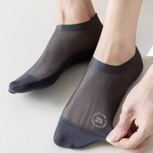 đ„Ultra Thin Liner Socks Non Slip ComBed Cotton No Show -sukat