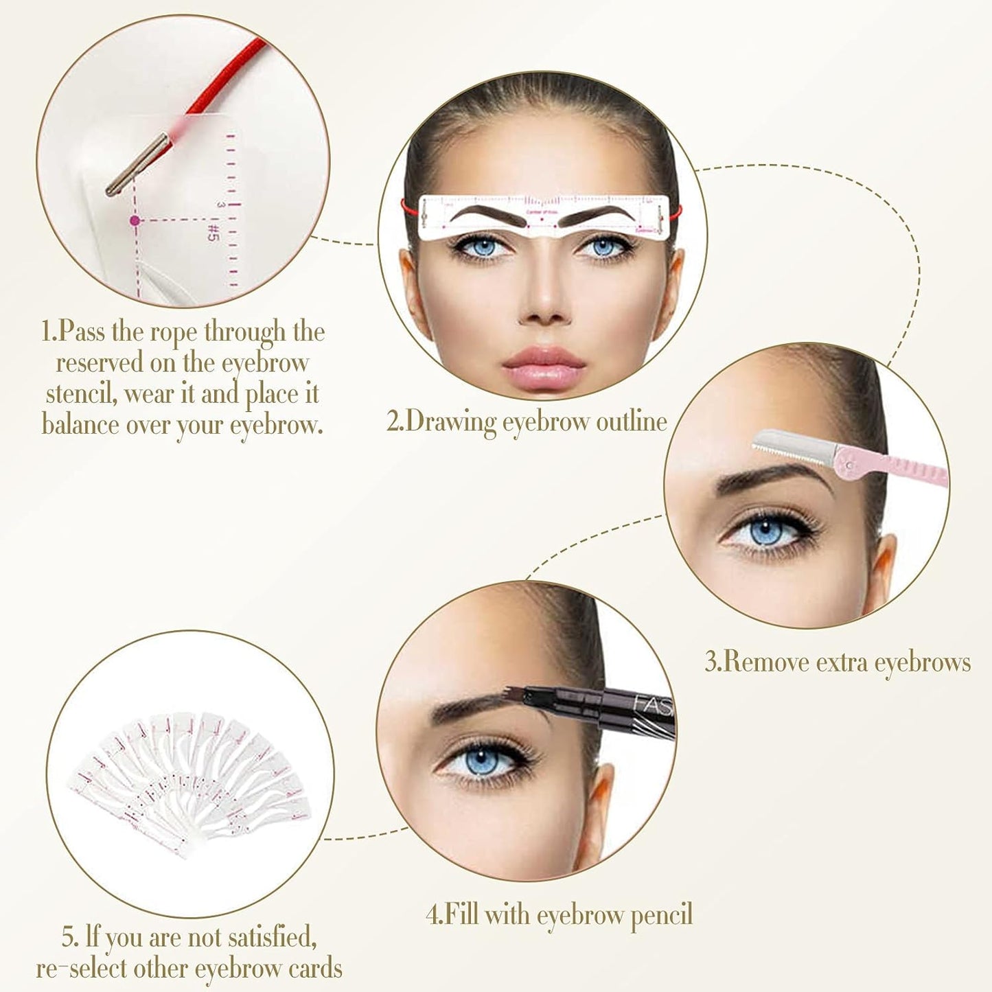 đ„2025 Uusimmatđ„Brow Magic Pro - 3-sekunnin tĂ€ydelliset kulmakarvat -setti (12 kpl)