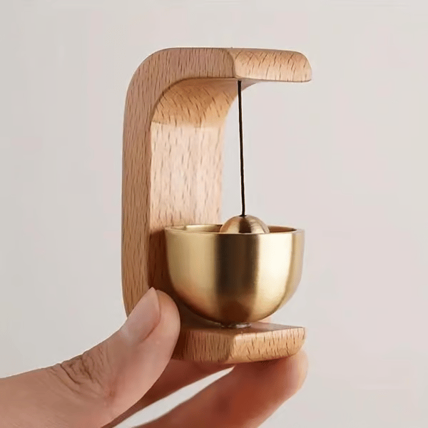 🔔 Magneettinen puinen ovikello kaikille materiaaleille✨