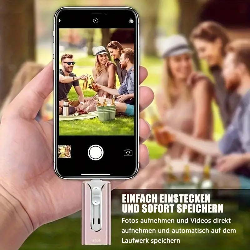 🔥Huipputarjous - 49% alennus🔥16~256GB Micro USB + 8-nastainen + USB 3.0 4-in-1 Käytännöllinen tietokoneen U-levy