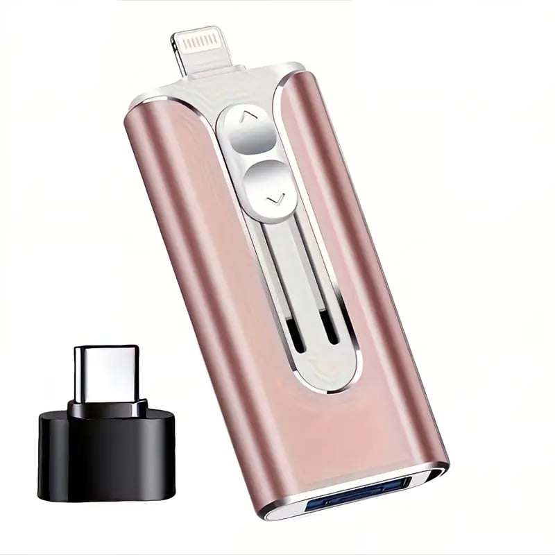 🔥Huipputarjous - 49% alennus🔥16~256GB Micro USB + 8-nastainen + USB 3.0 4-in-1 Käytännöllinen tietokoneen U-levy