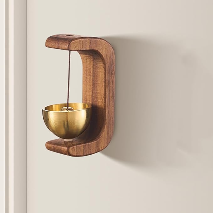 🔔 Magneettinen puinen ovikello kaikille materiaaleille✨