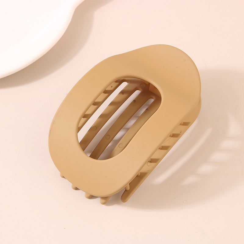 💖Casual Monipuolinen Monipuolinen yksivärinen tasainen väri Lay Hair Clip