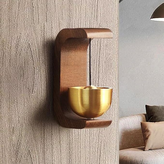 🔔 Magneettinen puinen ovikello kaikille materiaaleille✨