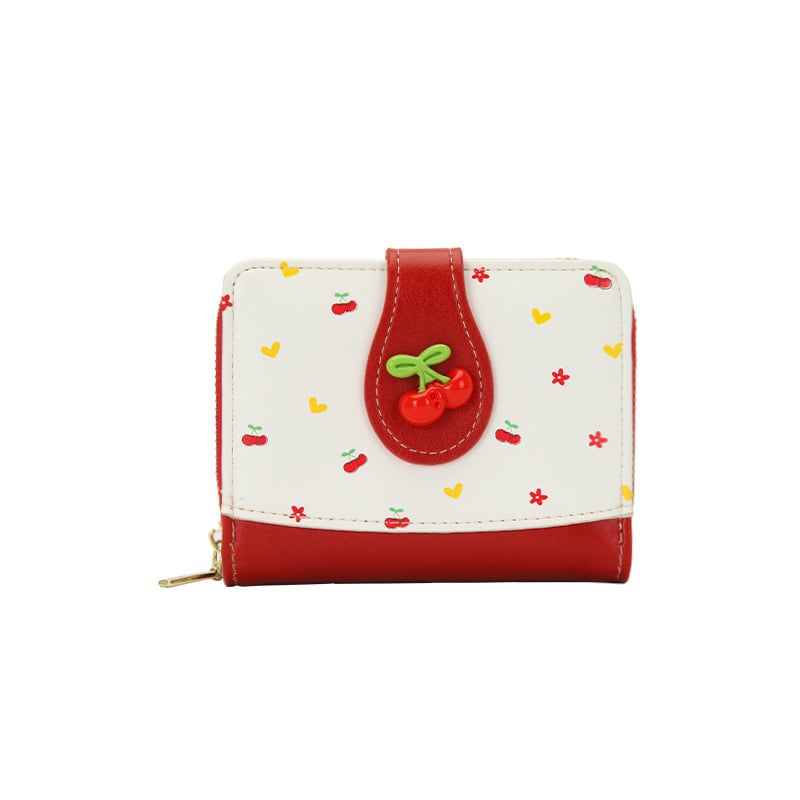 🍓Muodikas hedelmäkuvioinen lompakko👛