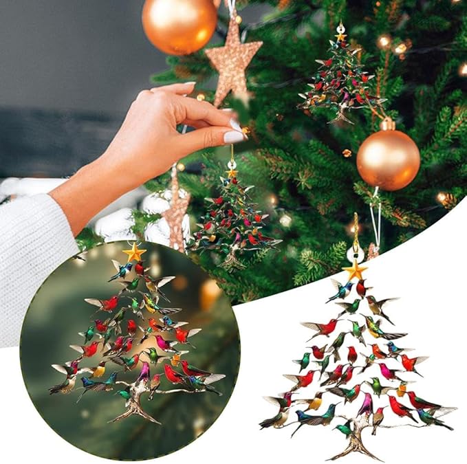 🔥2025 Uusi julkaisu 49% OFF 🐦🎄Kolibri joulukoriste💠