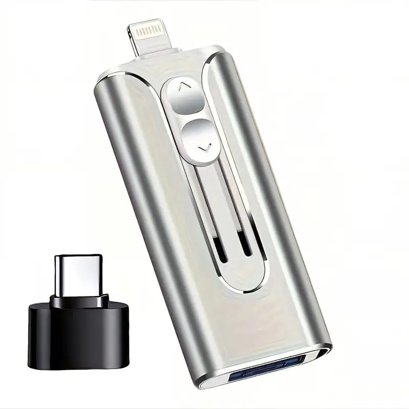 🔥Huipputarjous - 49% alennus🔥16~256GB Micro USB + 8-nastainen + USB 3.0 4-in-1 Käytännöllinen tietokoneen U-levy