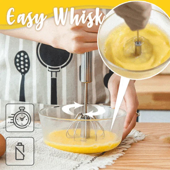 đ„BIG SALE - 49% OFFđ„Stainless Steel Semi-Automatic Whisk - BUY 2 GET 2 FREE
