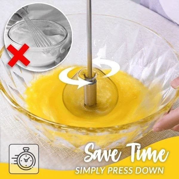 đ„BIG SALE - 49% OFFđ„Stainless Steel Semi-Automatic Whisk - BUY 2 GET 2 FREE