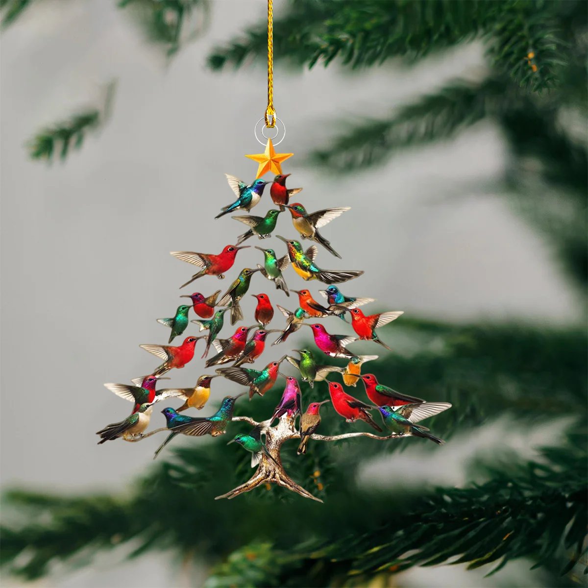 🔥2025 Uusi julkaisu 49% OFF 🐦🎄Kolibri joulukoriste💠