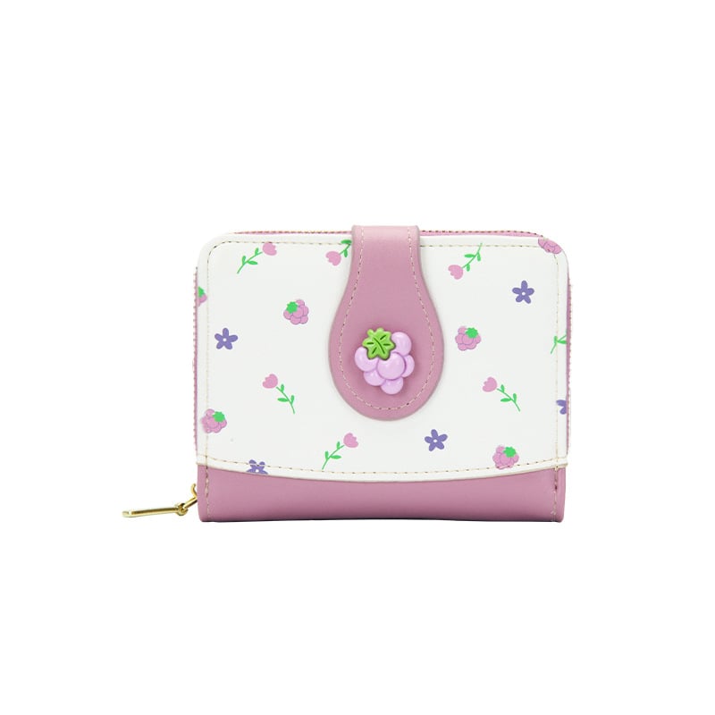 🍓Muodikas hedelmäkuvioinen lompakko👛