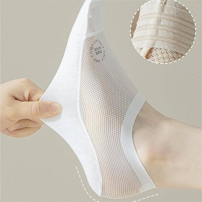 đ„Ultra Thin Liner Socks Non Slip ComBed Cotton No Show -sukat