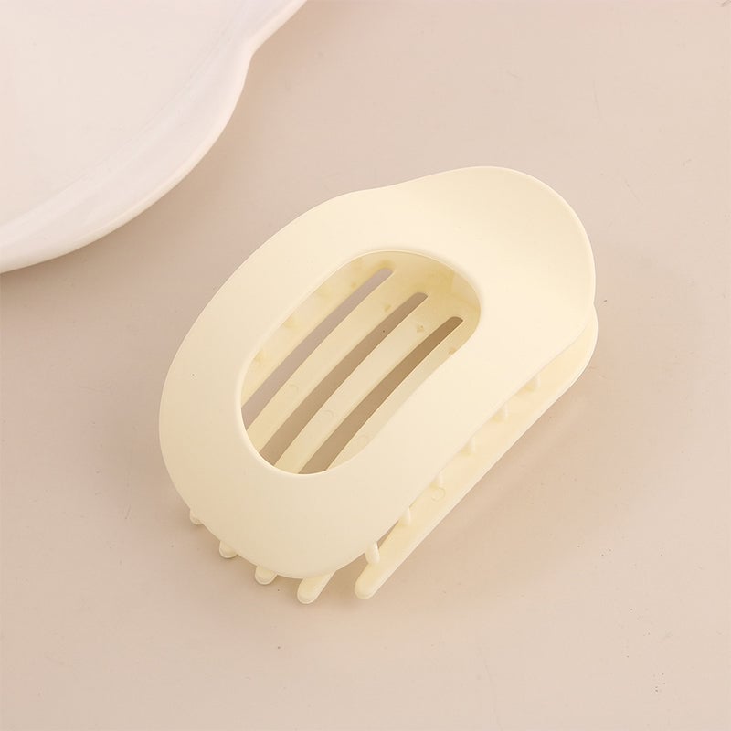 💖Casual Monipuolinen Monipuolinen yksivärinen tasainen väri Lay Hair Clip