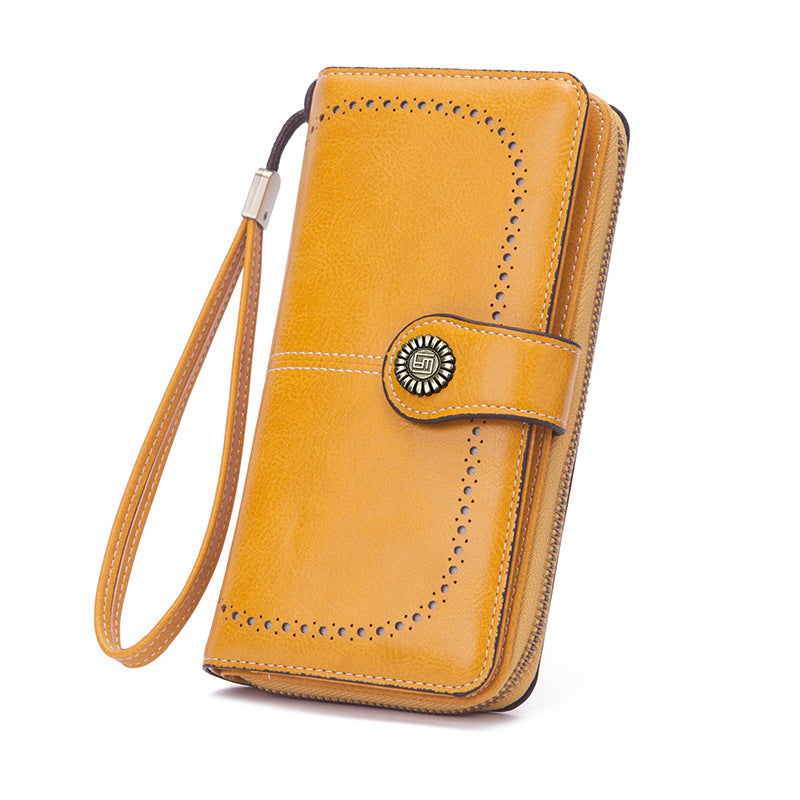 👜 Naisten muodikkaat vetoketjulliset lompakot ✨ 50% alennus