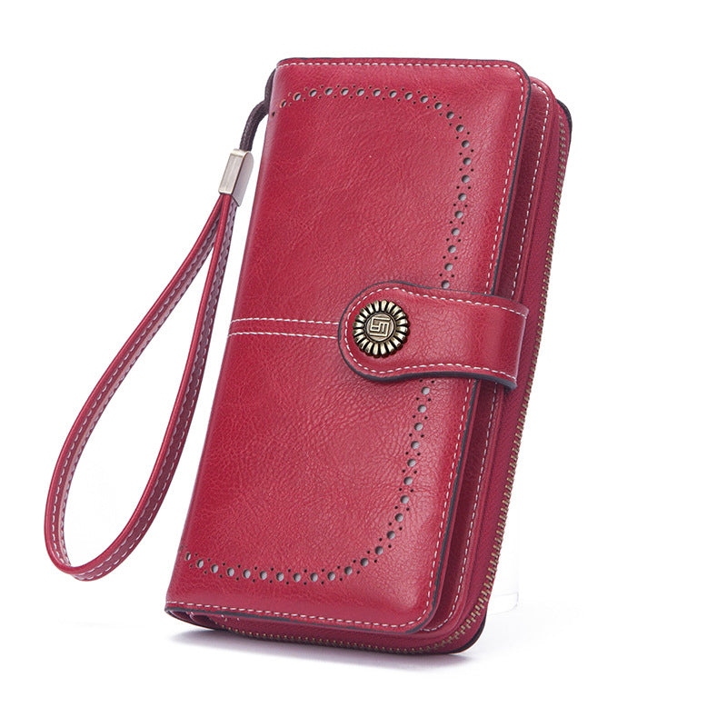 👜 Naisten muodikkaat vetoketjulliset lompakot ✨ 50% alennus