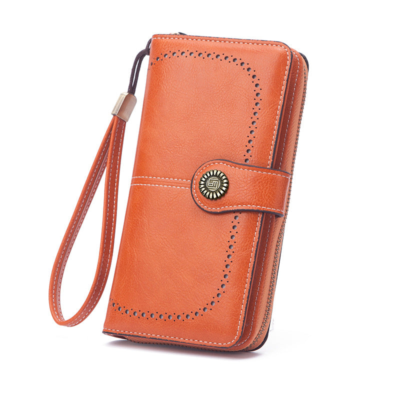 👜 Naisten muodikkaat vetoketjulliset lompakot ✨ 50% alennus