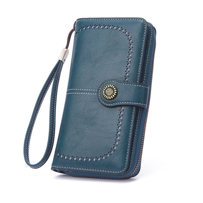👜 Naisten muodikkaat vetoketjulliset lompakot ✨ 50% alennus