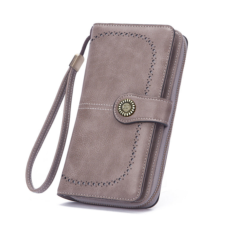 👜 Naisten muodikkaat vetoketjulliset lompakot ✨ 50% alennus