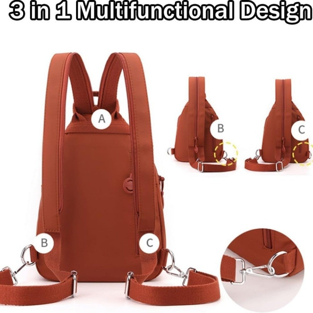 Mini sac bandoulière / Sac polyvalent épaule et poitrine pour femme