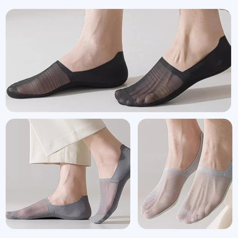 🔥Kesän jääsilkkiset näkymättömät sukat🧦- Viileät ja hengittävät❄️
