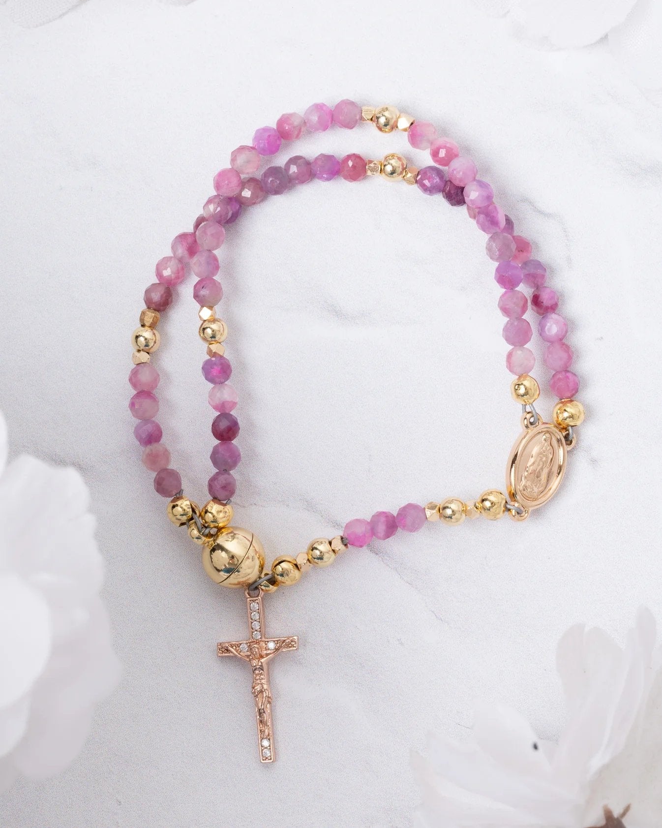 🔥 Offre à durée limitée – Valable 24 heures seulement 🔥 -49 % – ✝️ Bracelets-chapelets faits main 📿