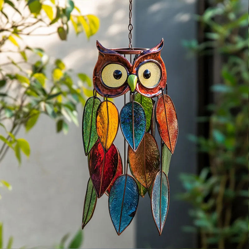 🦉Värikkäät aurinkopöllöt - värien leikkiä ikkunoihin ja puutarhoihin🌟