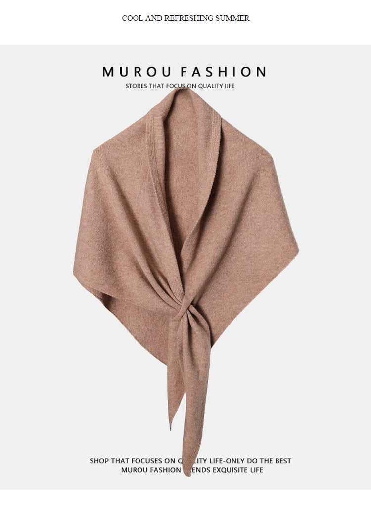 💫Naisten yksivärinen huivi kaikkina vuodenaikoina🧣