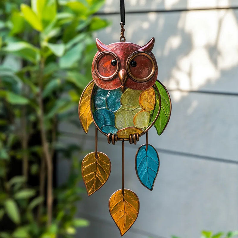 🦉Värikkäät aurinkopöllöt - värien leikkiä ikkunoihin ja puutarhoihin🌟
