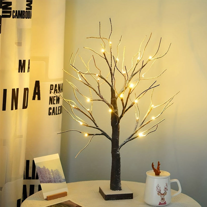 🎄Keinotekoiset LED-puuvalot: Tuo kotiisi lämpöä💡