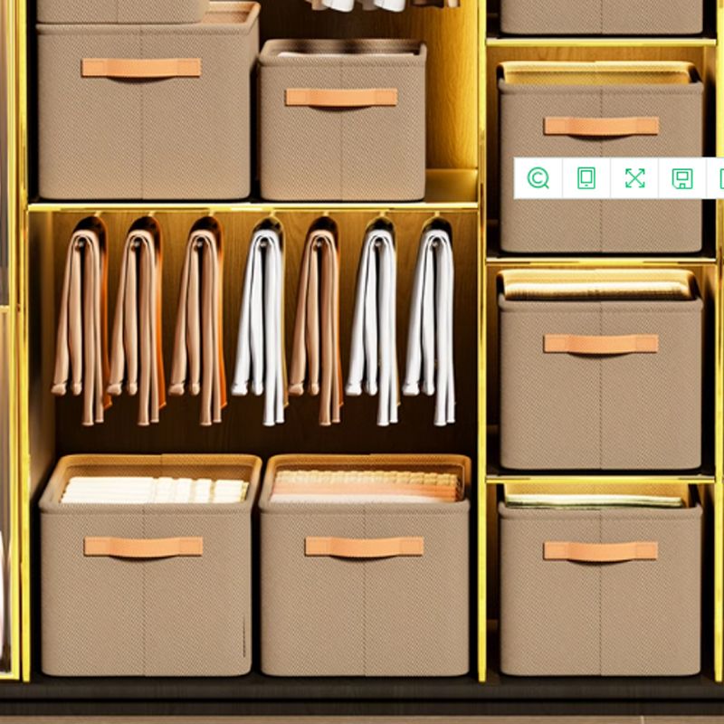 Faltbare Kleidung Kleiderschrank Kleidung Organisator