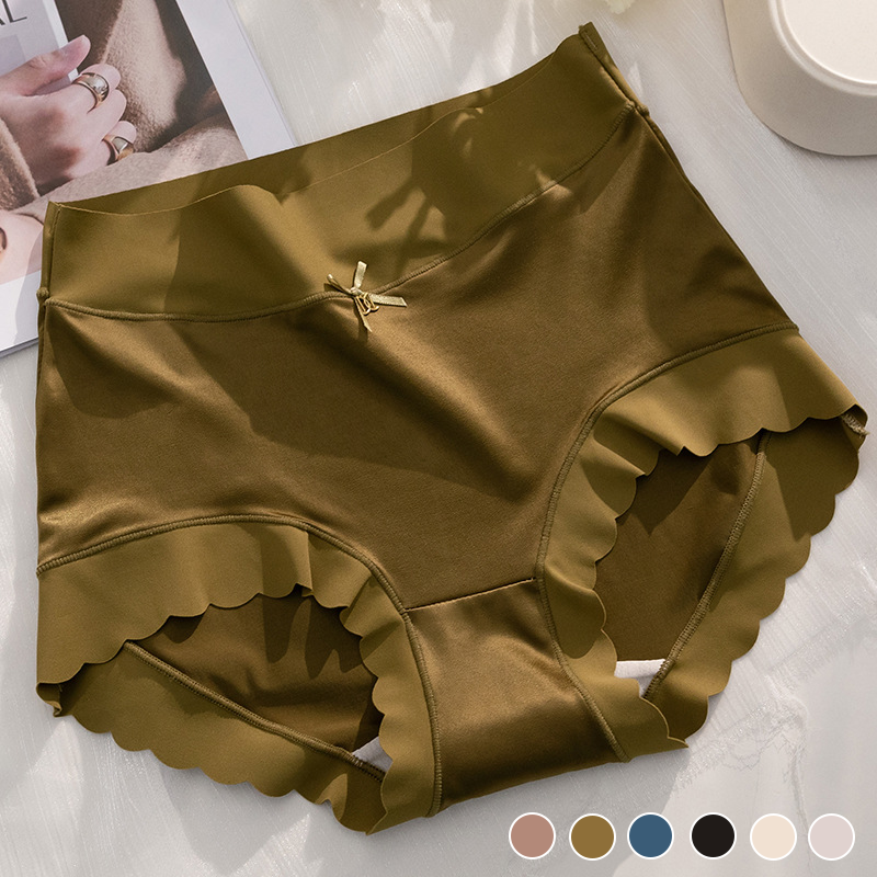 ( 🎁 2025 uudenvuoden kuuma myynti 70% pois🎁) Pay1 Get 2 (3pack) Premium Satin Antibakteerinen Ice Silk Kosteutta imevät pikkuhousut