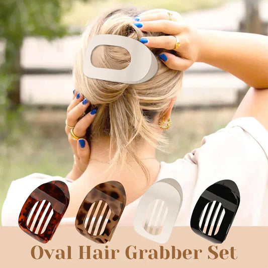 💖Casual Monipuolinen Monipuolinen yksivärinen tasainen väri Lay Hair Clip