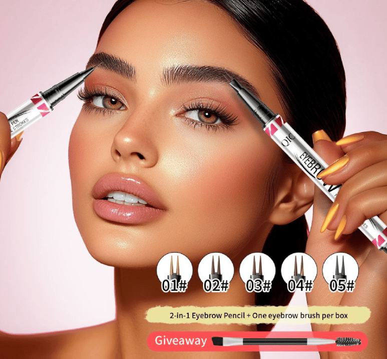 🎉✨3D Vedenpitävä Microblading Eyebrow -kynä