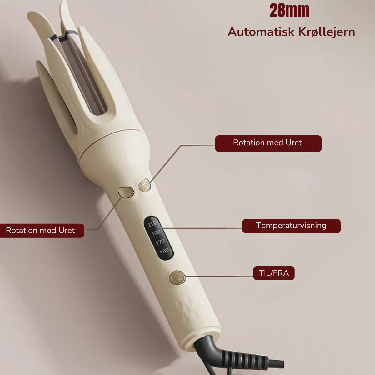 ✨2025 Uusi tyyli - Wave-automaattinen kiharrin🌊