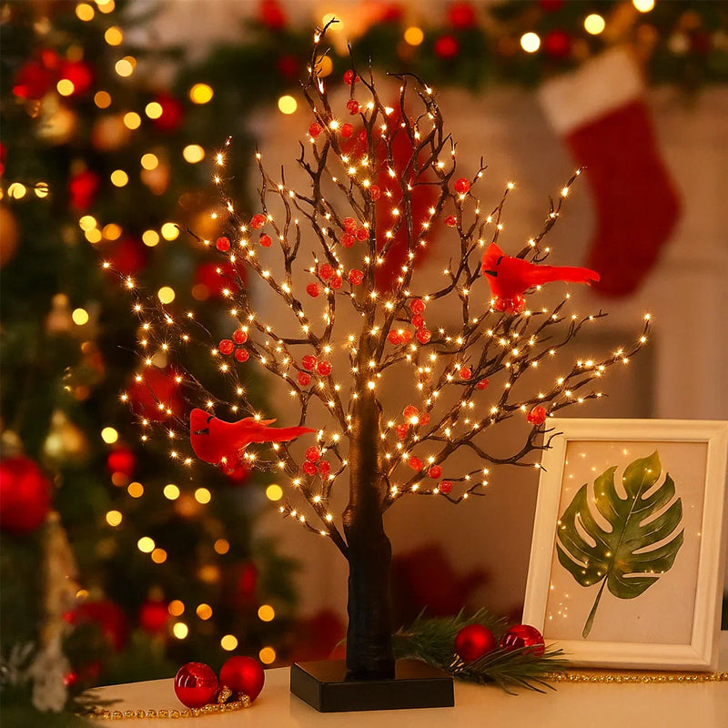 🎄Keinotekoiset LED-puuvalot: Tuo kotiisi lämpöä💡