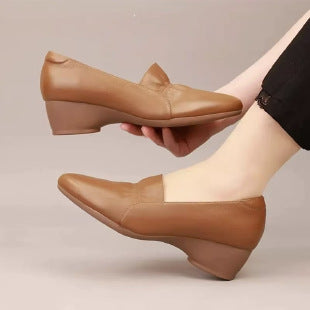 Escarpins à bout pointu en cuir souple – Confortables, élégants, prêts pour le printemps