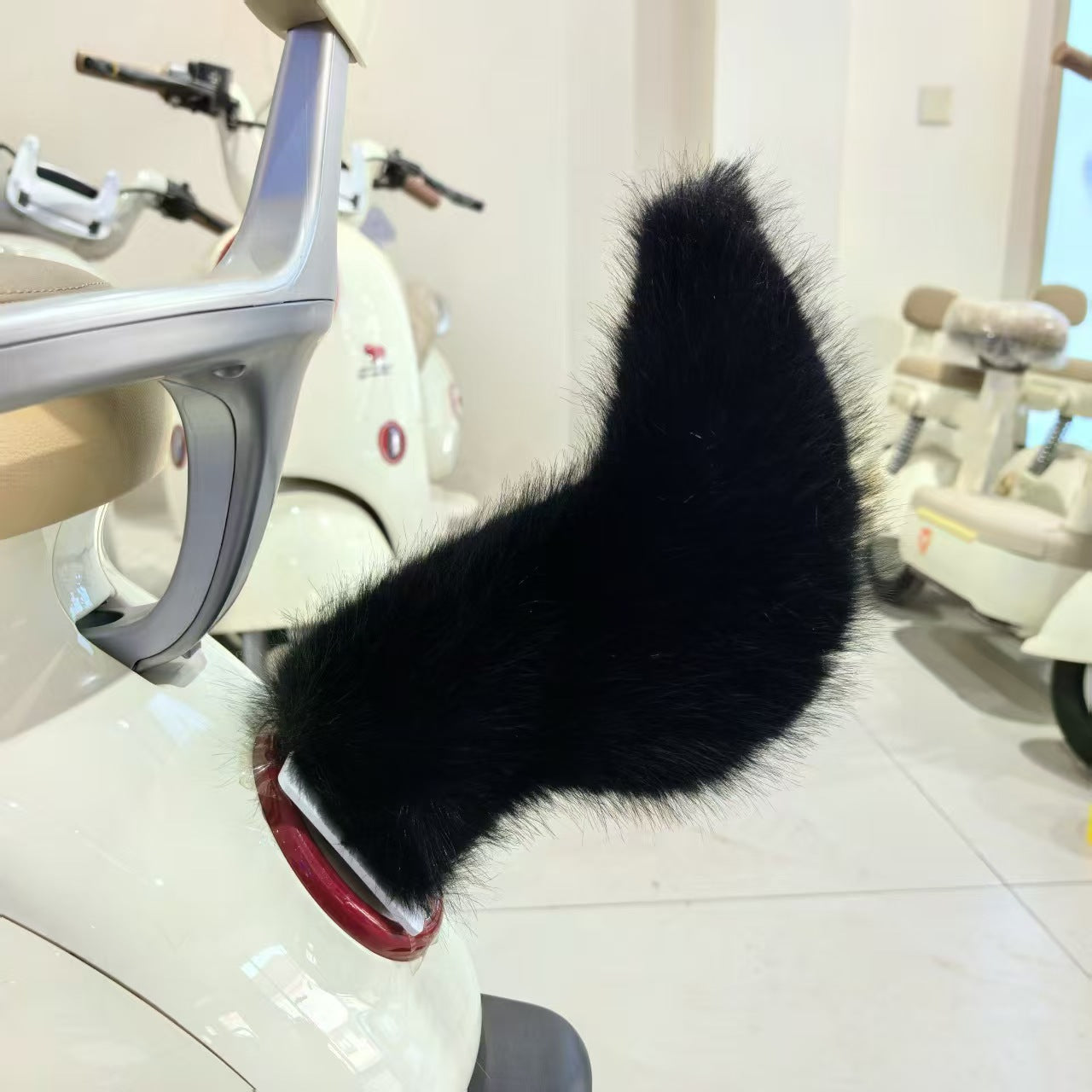 Remote Control Fox Tail for Motorcycle / Car – Removable Soft Decoration that Swings