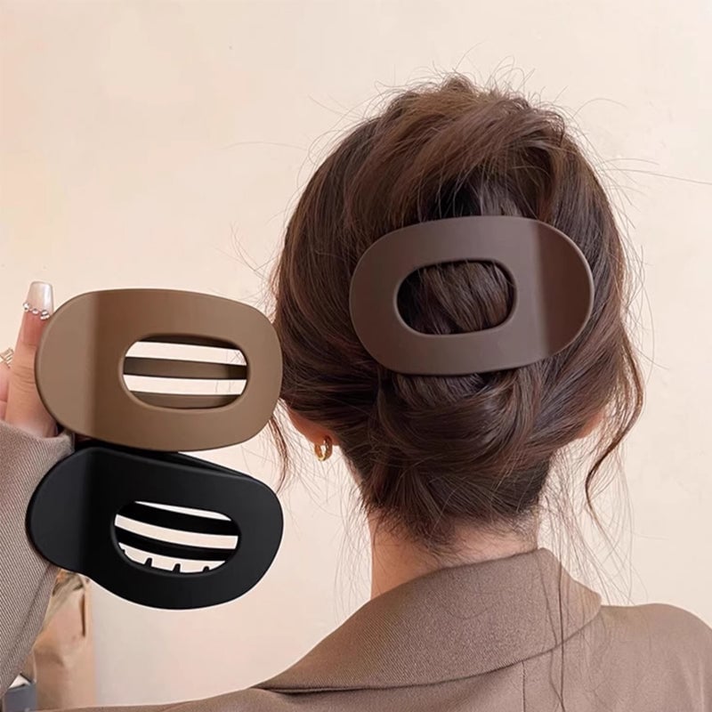 💖Casual Monipuolinen Monipuolinen yksivärinen tasainen väri Lay Hair Clip