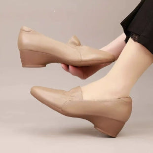 Escarpins à bout pointu en cuir souple – Confortables, élégants, prêts pour le printemps