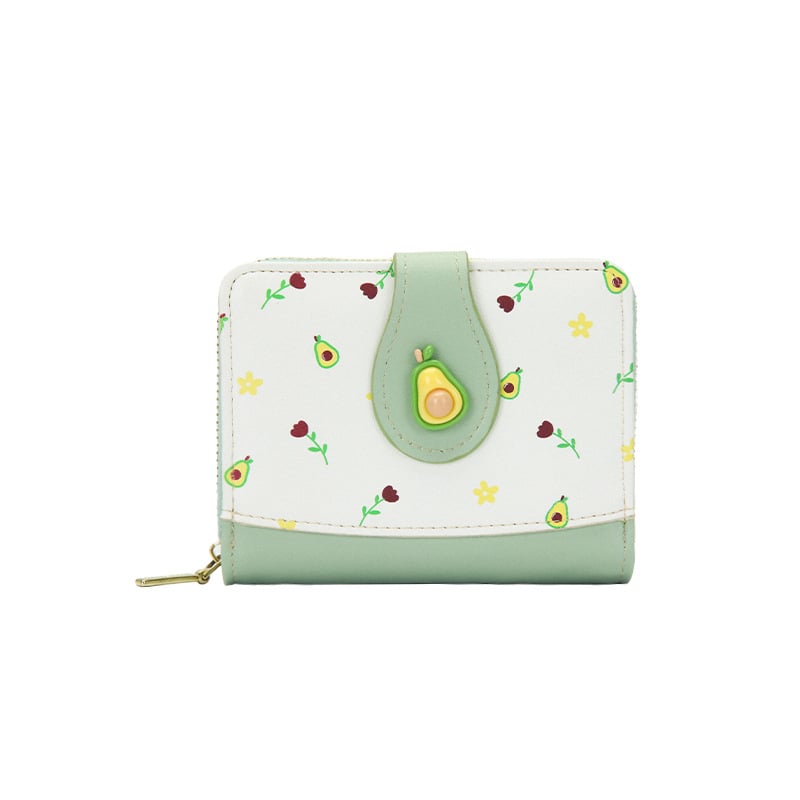 🍓Muodikas hedelmäkuvioinen lompakko👛