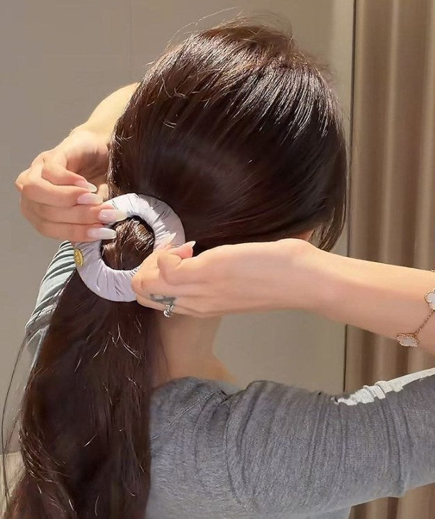 Flat Pressure-Free Hair Claw Clip / Zero-Pressure Ponytail Holder for Women