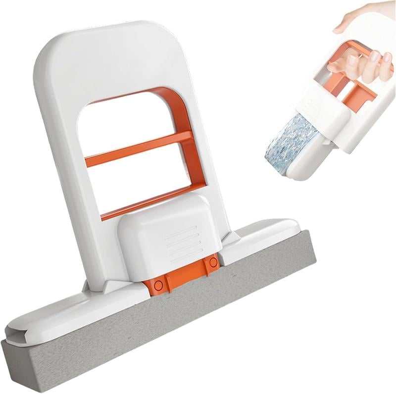 🧼🫧Mini kokoontaitettava pöytämoppi - Moppi märkää ja kuivaa varten