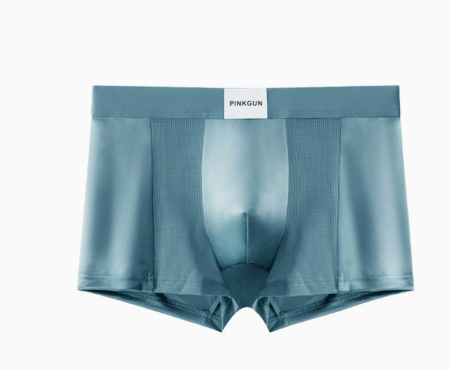Restez au frais. Restez frais. Toute la journée. | Boxers antibactériens pour hommes en soie glacée – Maille respirante, douceur satinée, indispensables pour l'été
